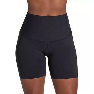 Leonisa High Rise Tummy & Waist Control Shaper Short Black Medium
